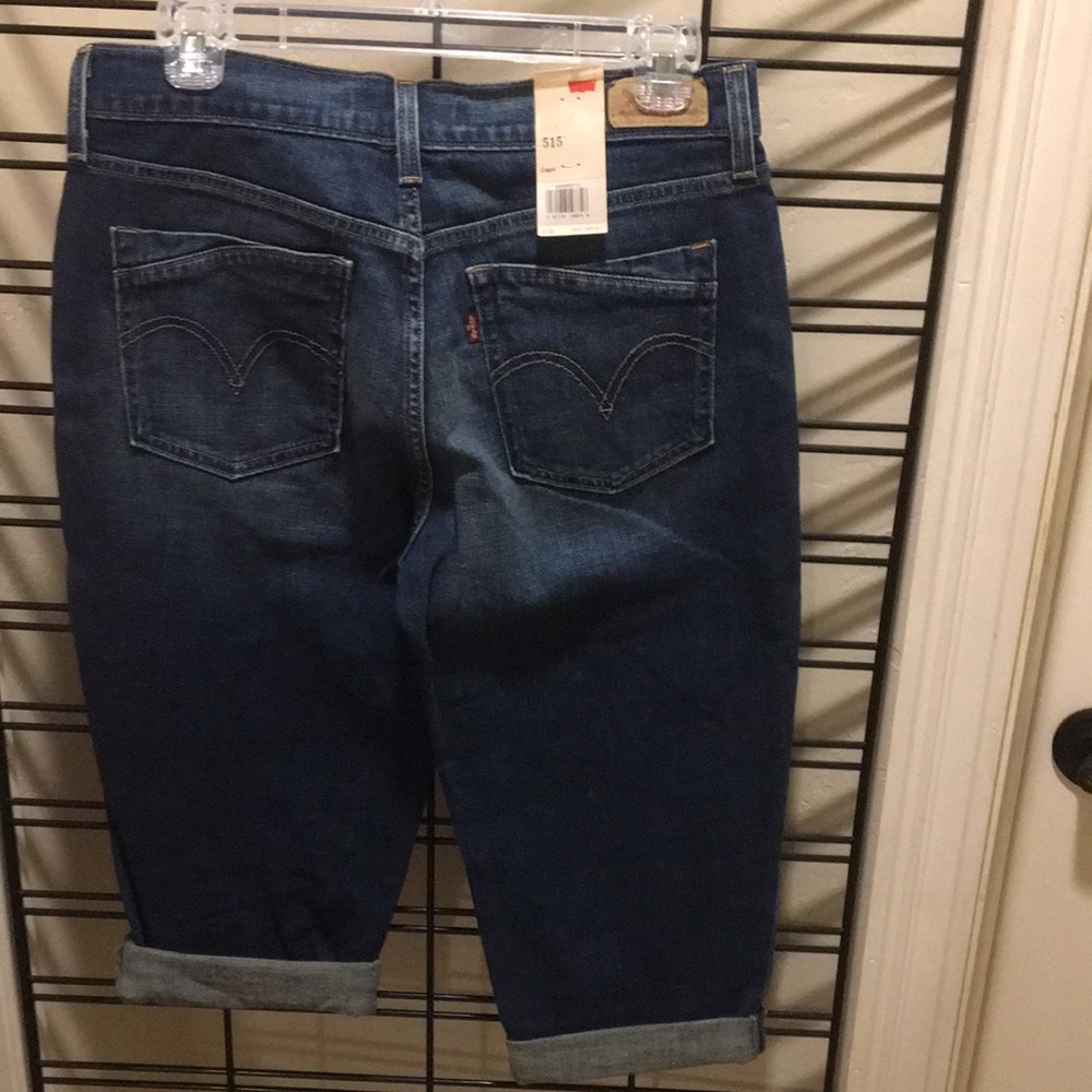 NWT Size 6 Levi 515 Capris - Picture 5 of 6